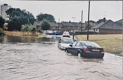 Hollington Floods Blackman Ave-Marline Road June 2009